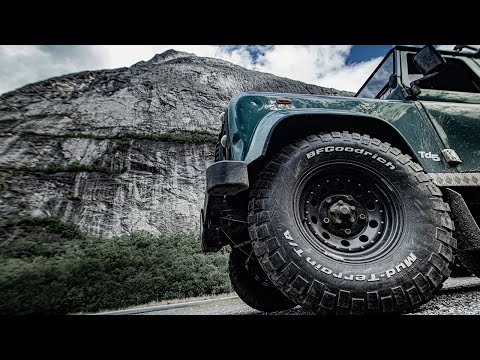 Overlanding in Norway - Romsdal - 2020 trip  - Land Rover Drive - Defender 110 & Defender 90