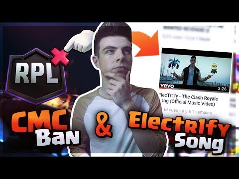 CMCHugh Gets BANNED from CLASH ROYALE league | ELECTRIFY's INSANE SUCCESS with MUSIC VIDEO