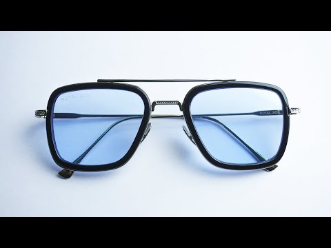 Buy ROYAL SON Retro Square Sunglasses Brown For Men Women Online