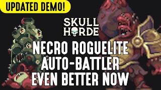 Raise the Dead as Necromancer's Skull in This INSANE Auto-Battler – Skull Horde