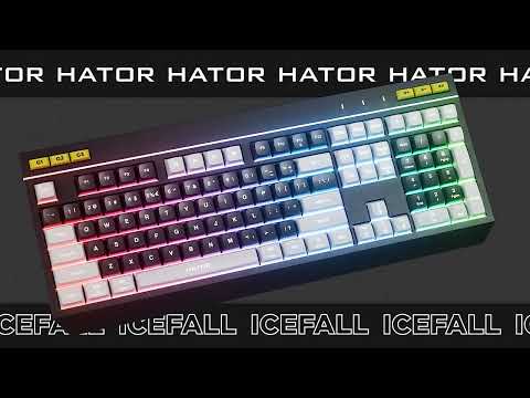 Клавиатура Hator Icefall Black (HTK401UA)