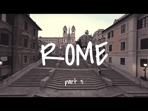 Rome part 3 | Drone experience | 4K