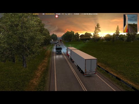 ETS2 1.34.x Promods 2.33 + RusMap 1.8.1 | Oryol [ RUS ] - Vitebsk [ BLR ]