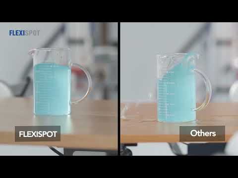 FlexiSpot | Performance test of the single motor standing desk E1