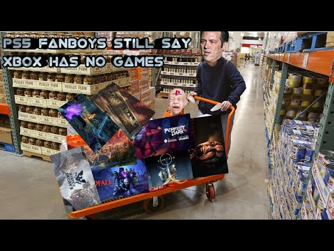 PS5 FANBOYS continue to say Xbox has no games | Xbox first-party exclusive games won't stop