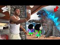 Franklin And Shinchan Survive From Biggest Godzilla In GTA 5
