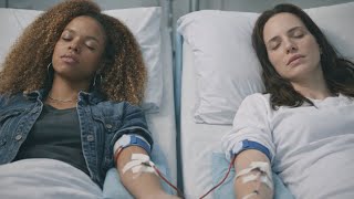 QUEM AMA CUIDA - Nancy doar sangue para Adriana