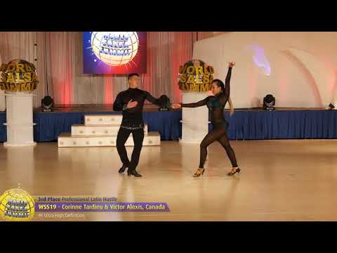 WSS19 - Corinne Tardieu & Victor Alexis Pro Latin Hustle 3rd Place