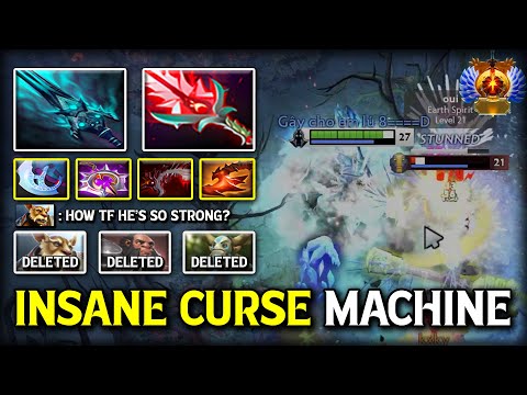 INSANE CURSE ATTACK CARRY Abaddon | Bloodthorn + Abyssal Blade Build | Destroys All 7.39 Dota 2