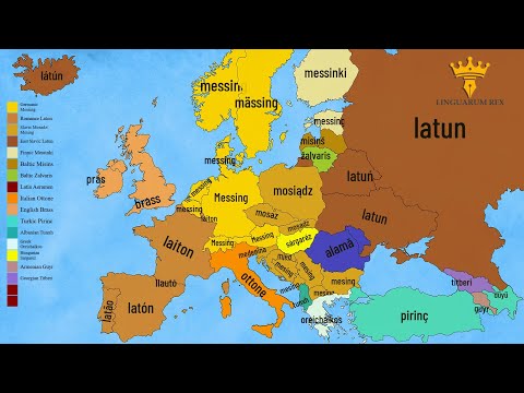 Metals Across 42 Languages | European Languages Comparison