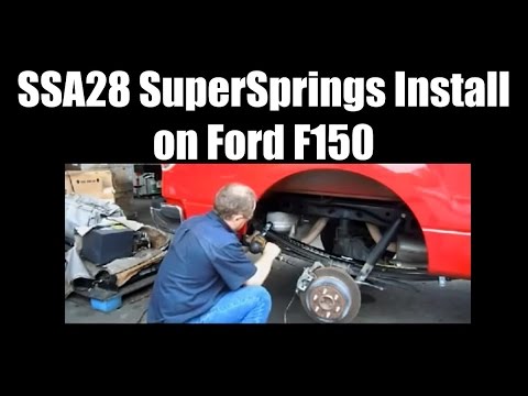 SuperSprings SSA28 Install Ford F150 Helper Springs - SDTrucksprings.com