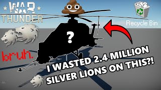 How to Spend 2.4 Million Silver Lions on Literal Trash! (War Thunder)