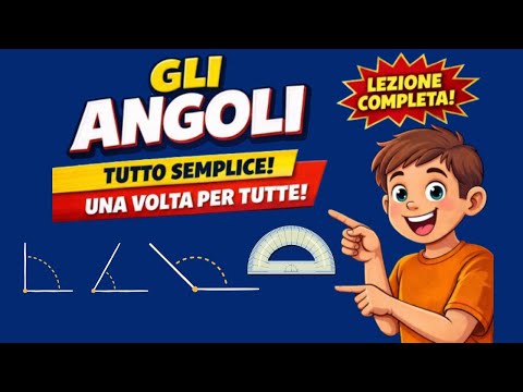 Gli angoli spiegati in modo semplice | Geometria facile