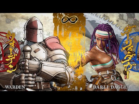 Samurai Shodown Gameplay: Warden vs Darli Dagger