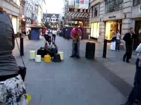Who are they? Part One - random funk buskers in London