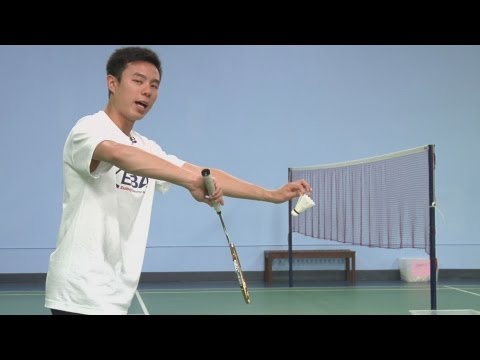 Backhand Flick Serve in Badminton : Badminton