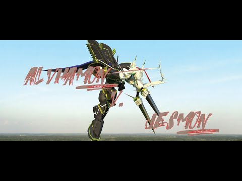 JESMON VS ALPHAMON. WHO WIN?? Digimon U Vers Chapter 1 Eps 6