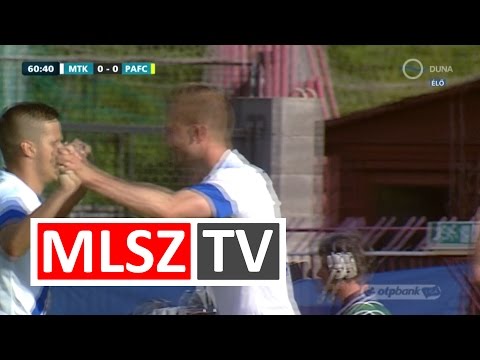 Csiki Norbert gólja az MTK Budapest - Puskás Akadémia FC mérkőzésen