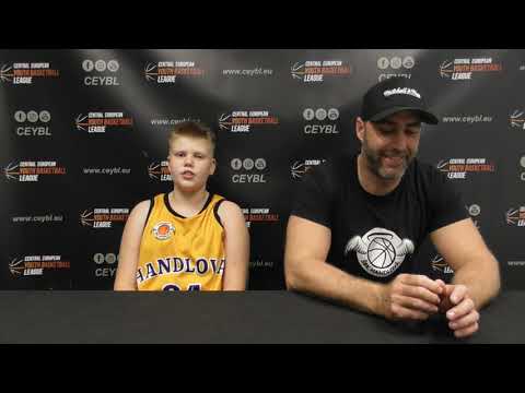 CEYBL U14 - Press conference, 29.10.2022, Levharti Chomutov - ŠBK Handlová