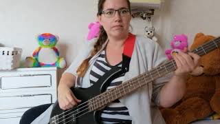 The Wiggles - Brush Your Pet's Hair | @mrspudseylearnsthebass bass cover