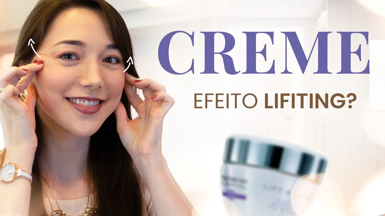 CREME PARA EFEITO LIFTING NÃO FUNCIONA! Entenda como LEVANTAR O ROSTO de verdade