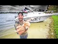 Staying OverNight on Survival Boat During HURRICANE!!! (70+mph Winds!!)