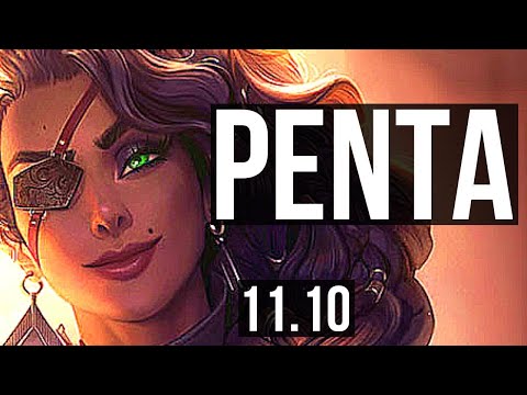 SAMIRA & Leona vs KAI'SA & Thresh (ADC) | Penta, Legendary, 400+ games, 20/5/6 | EUW Master | v11.10