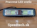 LED pracovné svetlo - 20x 1W LED OSRAM / 10-30V / 2000lm / ECE R10 (157x43x42mm) - Video Youtube
