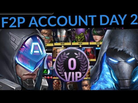 UNLOCKING 20 CHARACTERS IN 1 DAY (F2P ACCOUNT DAY 2) - Marvel Future Fight