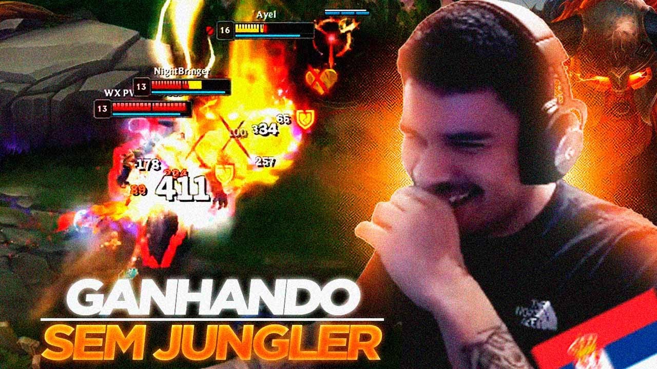 QUEM DISSE QUE EU PRECISO DA AJUDA DO JUNGLER?