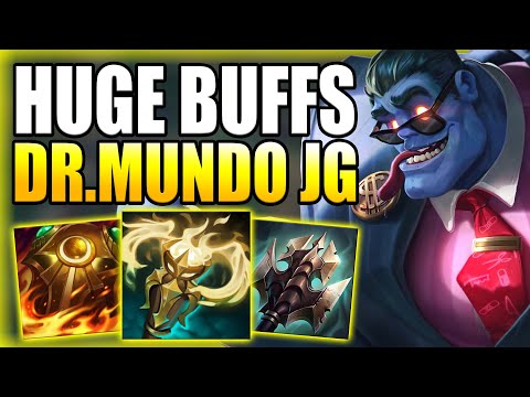RIOT REVIVED DR. MUNDO JUNGLE TO TOP TIER AFTER 3 HUGE BUFFS! Best Build/Runes S+ League of Legends
