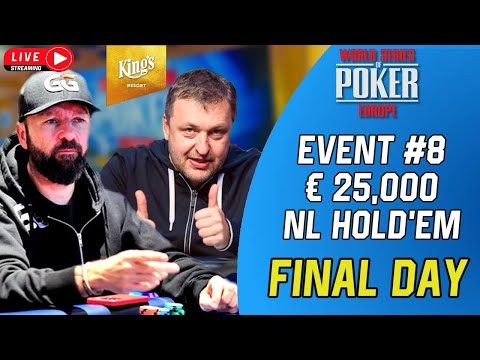 WSOP Europe 2022 LIVE - €25,000 NLH Platinum High Roller - Final Day!