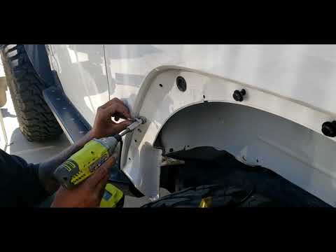 Jroad Inner Fenders & Hooke Road Fenders install