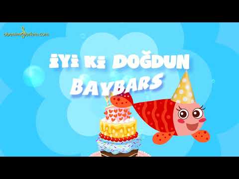 İyi ki Doğdun BAYBARS - İsme Özel Kırmızı Balık Doğum Günü Şarkısı