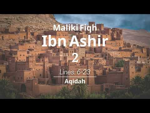 (2) Maliki Fiqh: Ibn Ashir: Aqidah