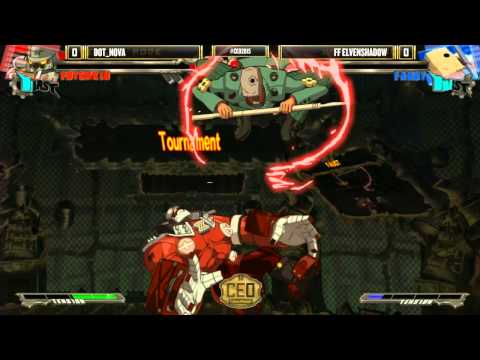 CEO 2015 - GGXRD - Top 8 - Dot_Nova (Potemkin) vs FF ElvenShadow (Faust)