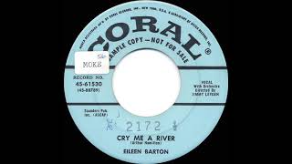 Download lagu 1955 Eileen Barton - Cry Me A River mp3