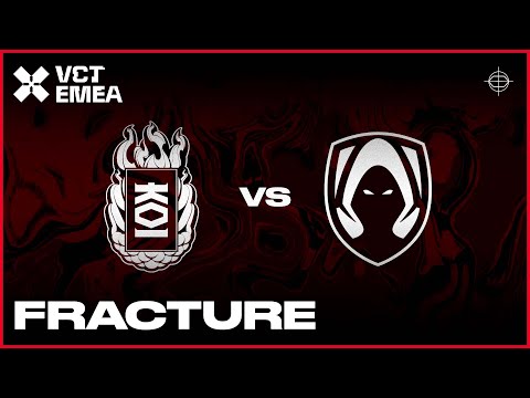 [FR] KOI vs. TEAM HERETICS - VCT EMEA - W7D3 - Map 1