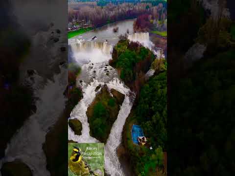 La maravilla oculta de Chile 🇨🇱 Saltos del Laja, Biobío #turismo #shortsviajes #travel