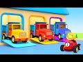 Car cartoons for kids & Helper cars cartoon full episodes - Street vehicles & trucks for kids