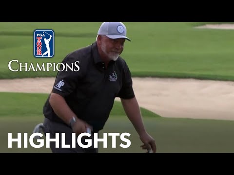 Darren Clarke’s winning highlights from Round 3 at the Mitsubishi Electric Championship