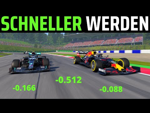 F1 2021: WIE IHR SOFORT SCHNELLER WERDET! - RUNDENZEITEN TUTORIAL | 5 TIPPS DEUTSCH/GERMAN