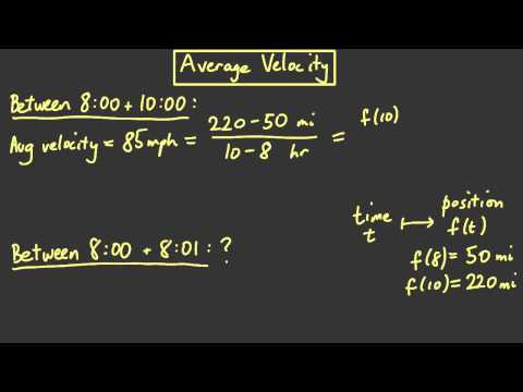 Módulo 1.1.2 - Velocidade média