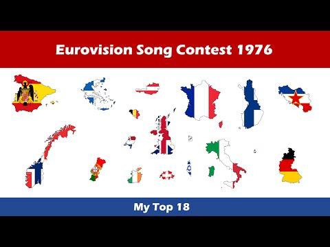 Eurovision 1976 - My Top 18