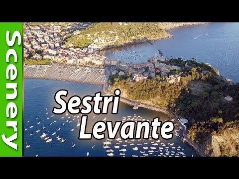 Stunningly beautiful Italy from above (our Sestri Levante vacation video)