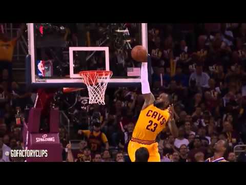 LeBron James Full Game 3 Highlights vs Warriors 2015 Finals   40 Pts, 12 Reb, 8 Ast, LEGEND!