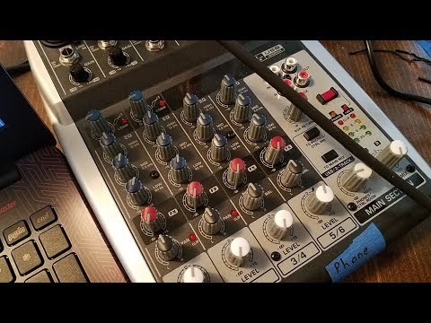 Behringer XENYX Q802USB great budget mixer