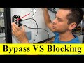 bypass vs blocking diodes in a solar power system