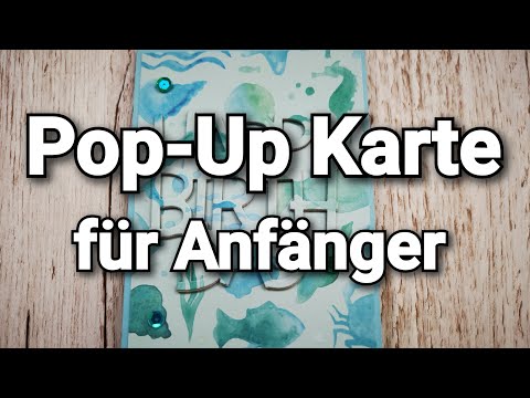 The world's easiest pop-up card | Card making for beginners | No scoring board required