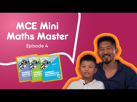 MCE Maths Mini Master - Ep 4 (Alan, 7 year old) - MCE Primary Mathematics